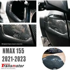 Nmax 125/155 2021-2024 Torpido Kapağı Aç-Kapa Nmax 155 Logolu Mat Siyah
