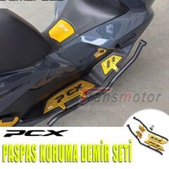 Honda Pcx 125 2025-2026 Orijinal Model Basamak Paspas Motor Koruma Seti