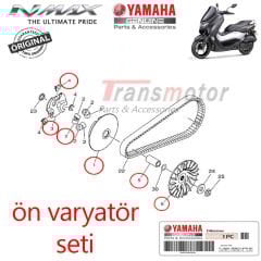 Orijinal NMAX 155 2021-2024 Ön Varyatör Seti