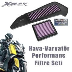 Xmax Ironmax Techmax 250/300 2018-2024 Hava ve Varyatör Performans Filtre Seti