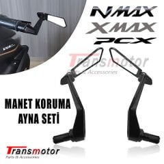 Nmax Xmax Pcx Forza Tüm Yıllar Uyumlu Universal Aynalı Manet Koruma Seti