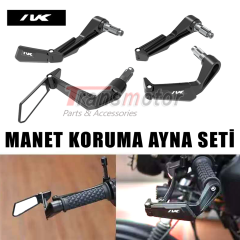 Nmax Xmax Pcx Forza Tüm Yıllar Uyumlu Universal Aynalı Manet Koruma Seti