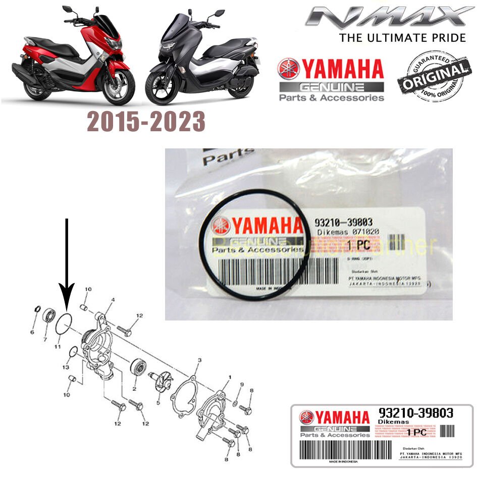 Orijinal NMAX 125/155 2015-2024 Su Pompa Kapak Contası