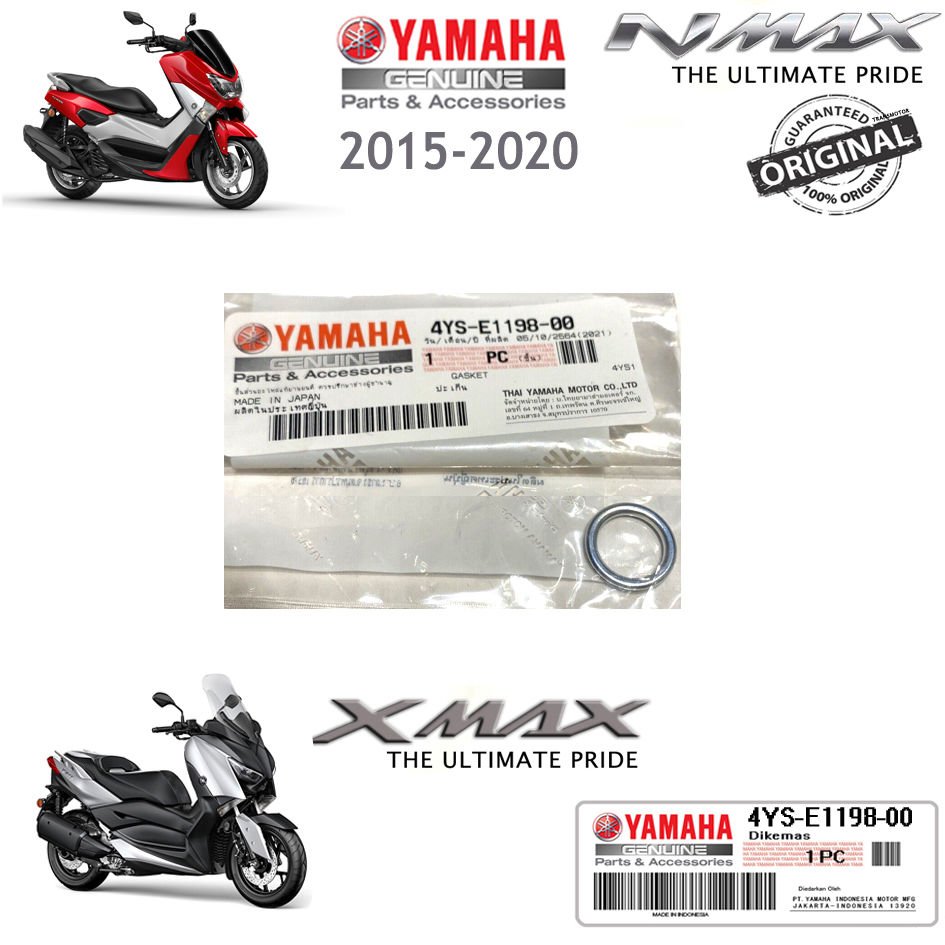 Orijinal NMAX 125/155 2015-2020 XMAX 2018-2023 Karter Tapa Pulu