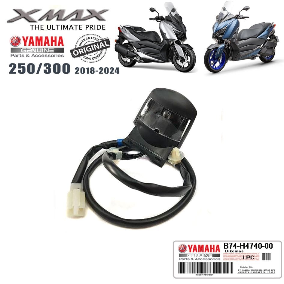 Orijinal Xmax Ironmax Techmax 250/300 2018-2024 Plaka Lambası