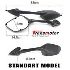 Nmax 125/155 2025-2026 Katlanır Ayna - Telefon Tutucu Bar Seti