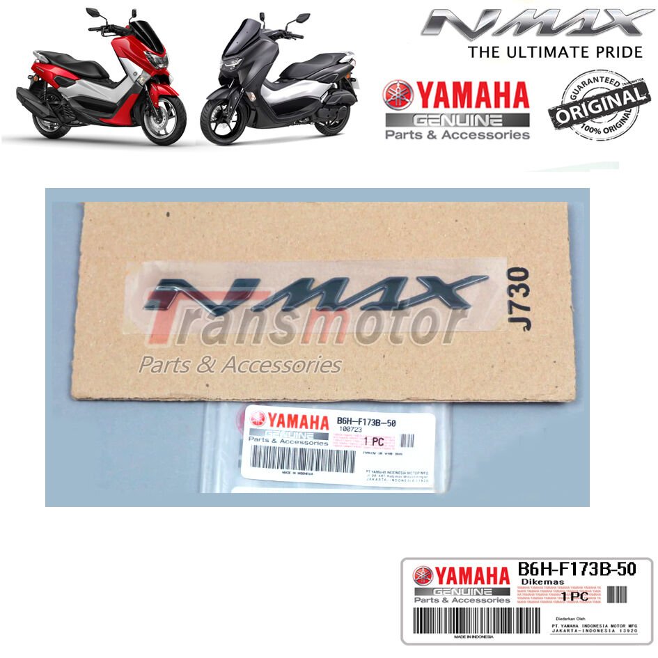 Orijinal NMAX 125/155 2015-2026 Nmax Yazı-Amblem-Logo Siyah