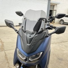 Nmax 125/155 2021-2024 Katlanır Ayna Spoyler Ve Siperlik Cam Seti 44cm, Ayna Kapatma Vida Hediyeli