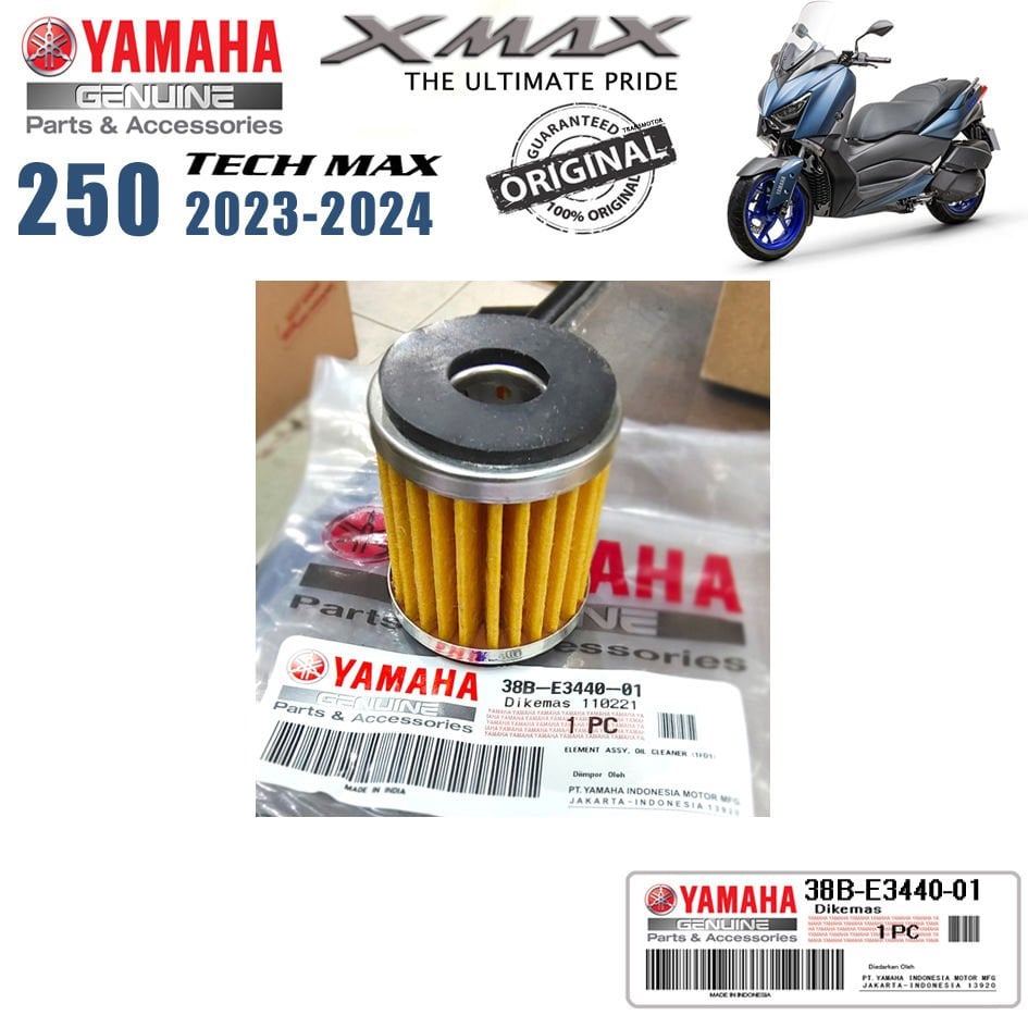 Orijinal XMAX TECHMAX 2023-2024 Yağ Filtresi Conta Dahil