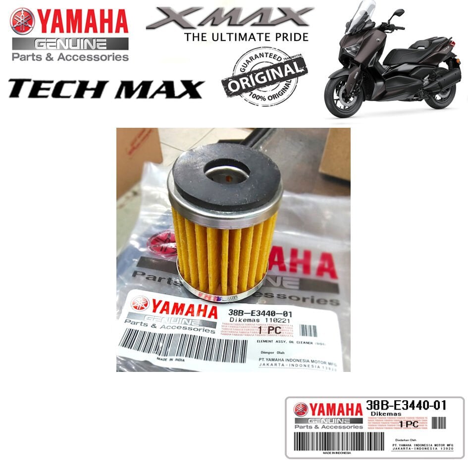 Orijinal XMAX TECHMAX 2023-2026 Yağ Filtresi Conta Dahil