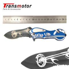 Chopper Model Hediyelik Motosiklet Çakısı Kırmızı