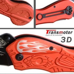 Chopper Model Hediyelik Motosiklet Çakısı