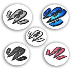 Xmax Ironmax Techmax 125-250-300-400 2018-2022 4 lü Basamak Paspas Seti