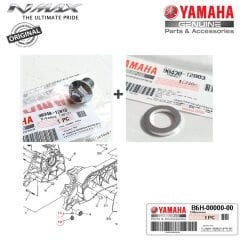 Orijinal Nmax 125/155 21-26  Xmax 23-26 Karter Tapa-Yağ Boşaltma Vida-Pul Seti