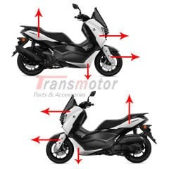 Yamaha Nmax 125/155 Orijinal Grenaj Seti 8 Parça 2025-2026