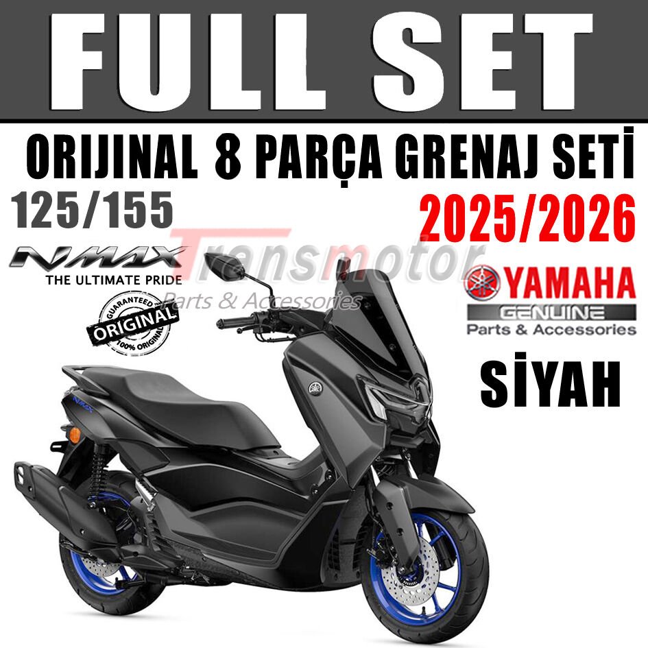 Yamaha Nmax 125/155 Orijinal Grenaj Seti 8 Parça 2025-2026