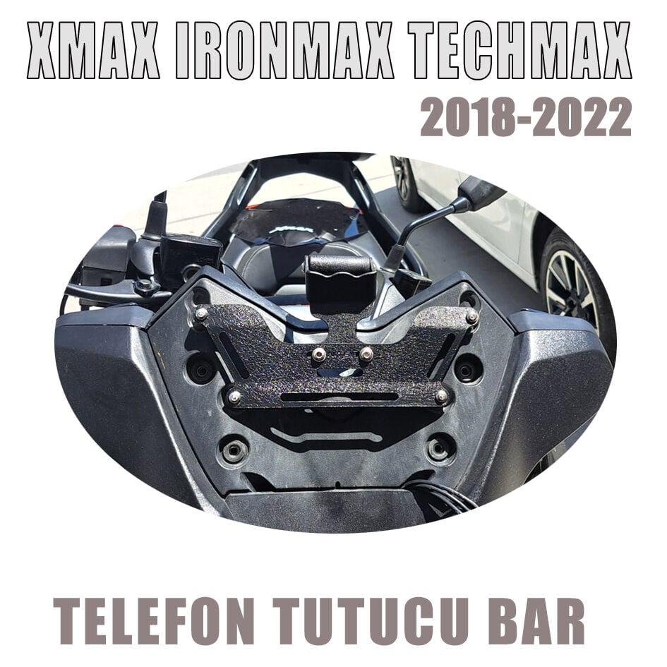 Xmax 125/250/300/400 2018-2022 Telefon-Kamera Tutacak Barı.. BİTİRİYORUZ...