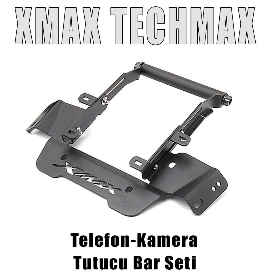 Xmax Techmax 250/300 2023-2024 Ayna-Telefon Tutucu Bar BİTİRİYORUZ..