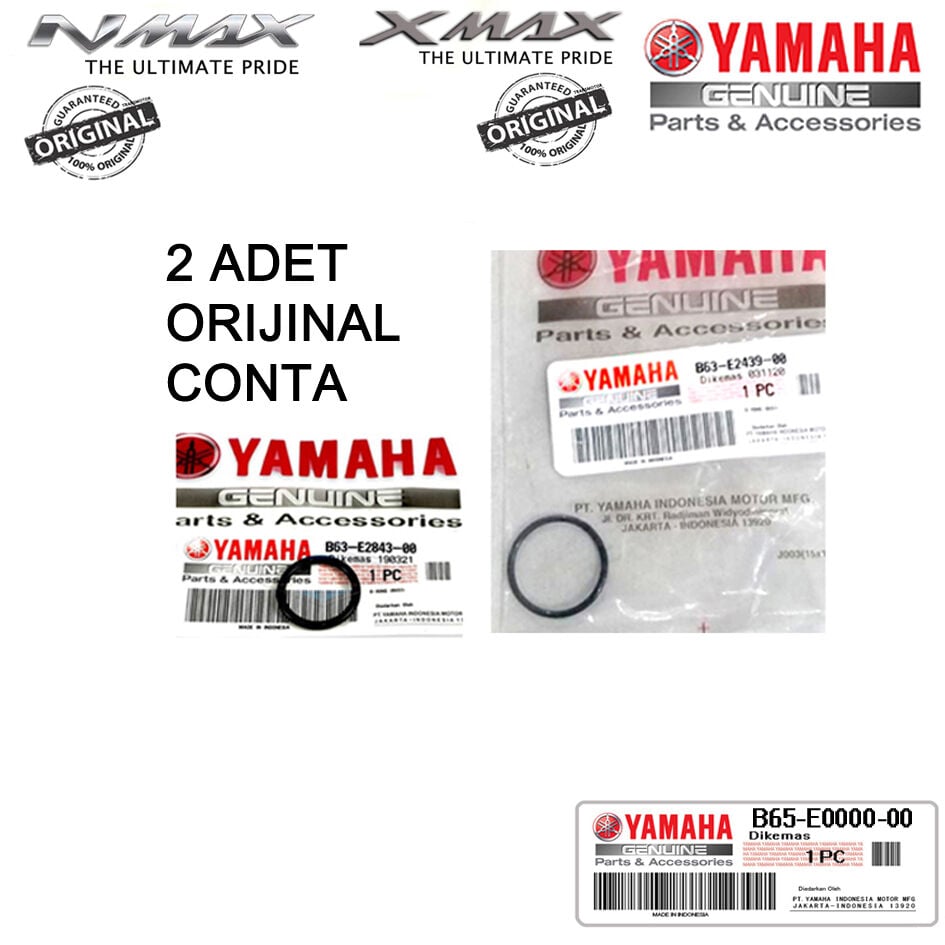 Orijinal Nmax 125/155 2015-2026 Radyatör Vana Conta Seti