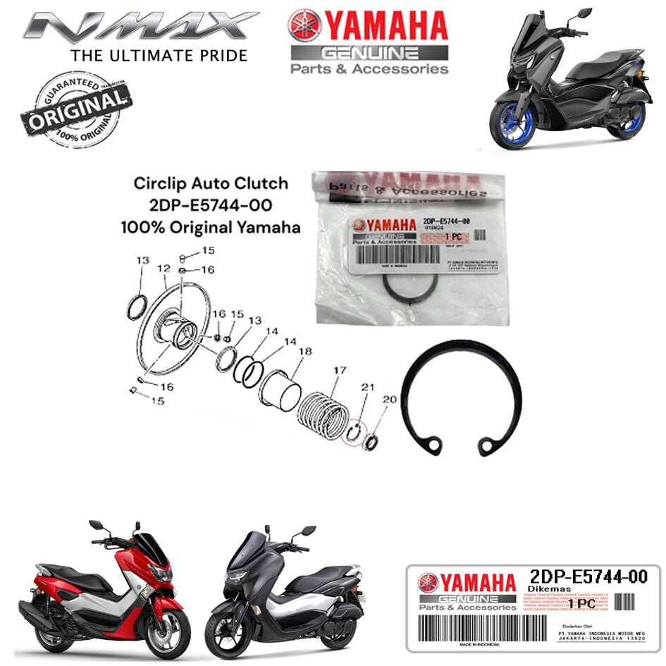 Orijinal Nmax 125/155 2015-2026 Arka Varyatör Segman