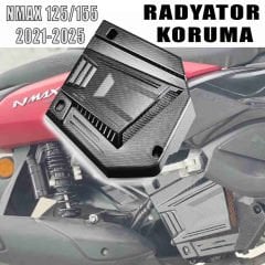 Nmax 125/155 2021-2024 Radyatör Koruma Karbon Kapak