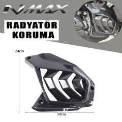 Nmax 125/155 2021-2024 Radyatör Koruma Karbon Kapak