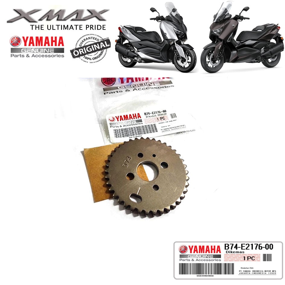 Orijinal Yamaha Xmax Ironmax Techmax 2018-2026 Orijinal Eksantrik Mil Dişlisi