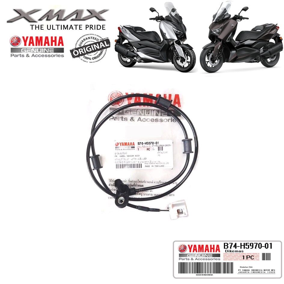 Orijinal Yamaha Xmax Ironmax Techmax 2018-2026 Orijinal ABS Okuyucu Sensör Ön