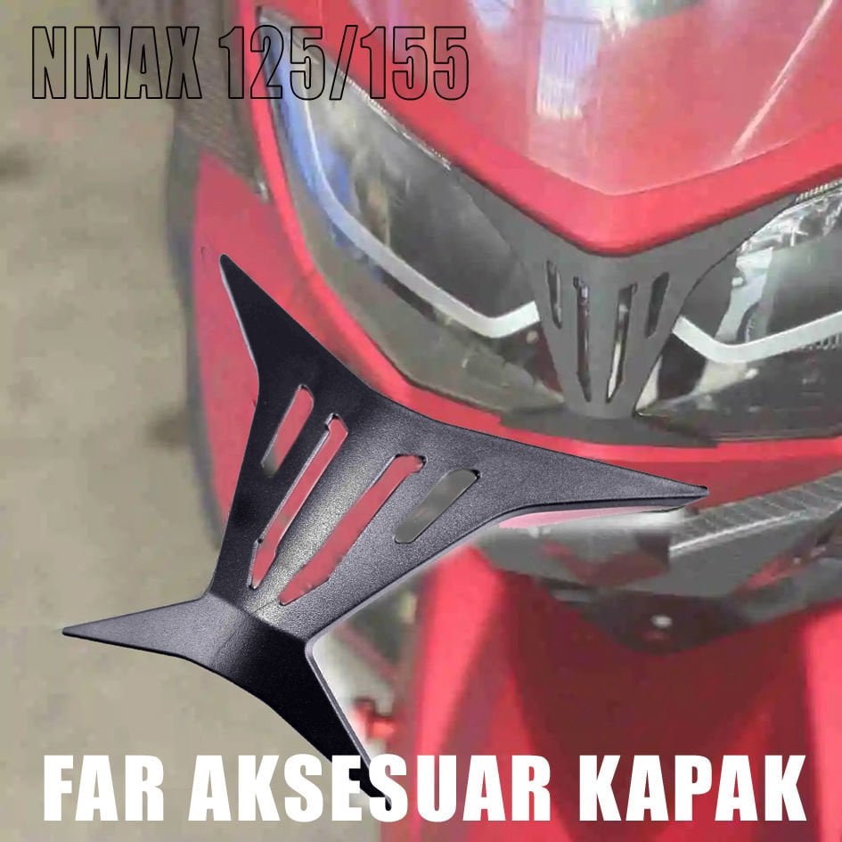 Nmax 125/155 2021-2024 Far Üstü Aksesuar Kapak