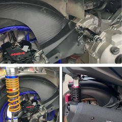 Xmax Ironmax Techmax 250/300 2018-2024 Sıyırıcı Arka Çamurluk