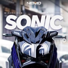 Yamaha Xmax Techmax 250-300 2023-2024 Orijinal Model Siperlik Spor Cam