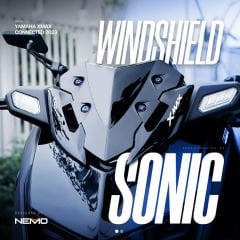 Yamaha Xmax Techmax 250-300 2023-2024 Orijinal Model Siperlik Spor Cam