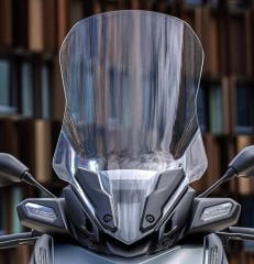 Yamaha Xmax Techmax 250-300 2024-2025 Orijinal Model Tur Camı Şeffaf Beyaz