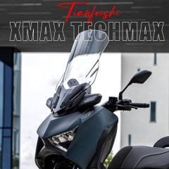 Yamaha Xmax Techmax 250-300 2024-2025 Orijinal Model Tur Camı Şeffaf Beyaz