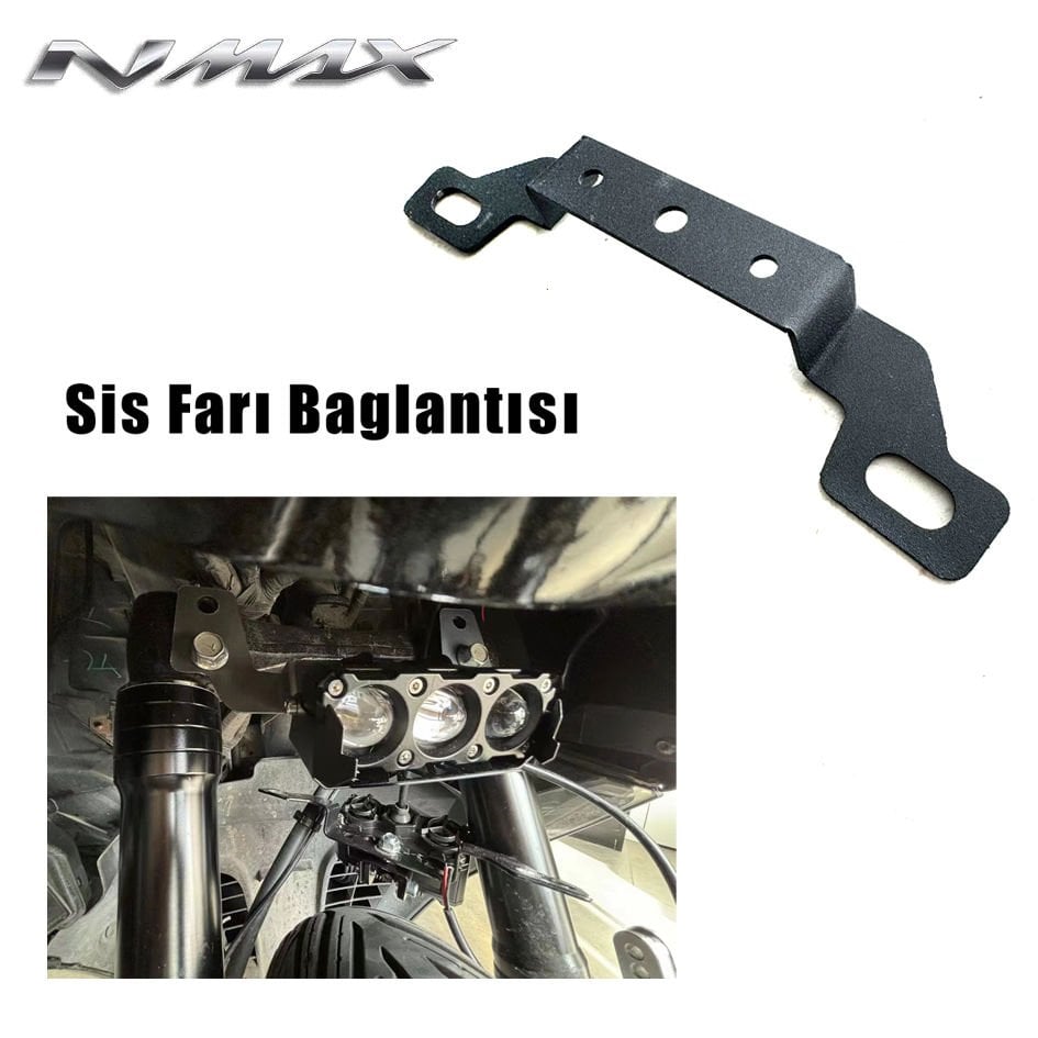 Yamaha Nmax 125/155 2021-2024 Sis Farı Bağlantı Aparatı