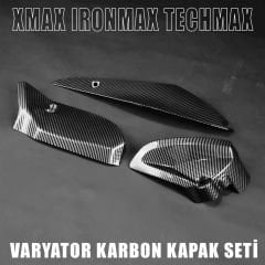 Xmax Ironmax Techmax 125/250/300 2018-2022 Varyatör Aksesuar Kapak Seti