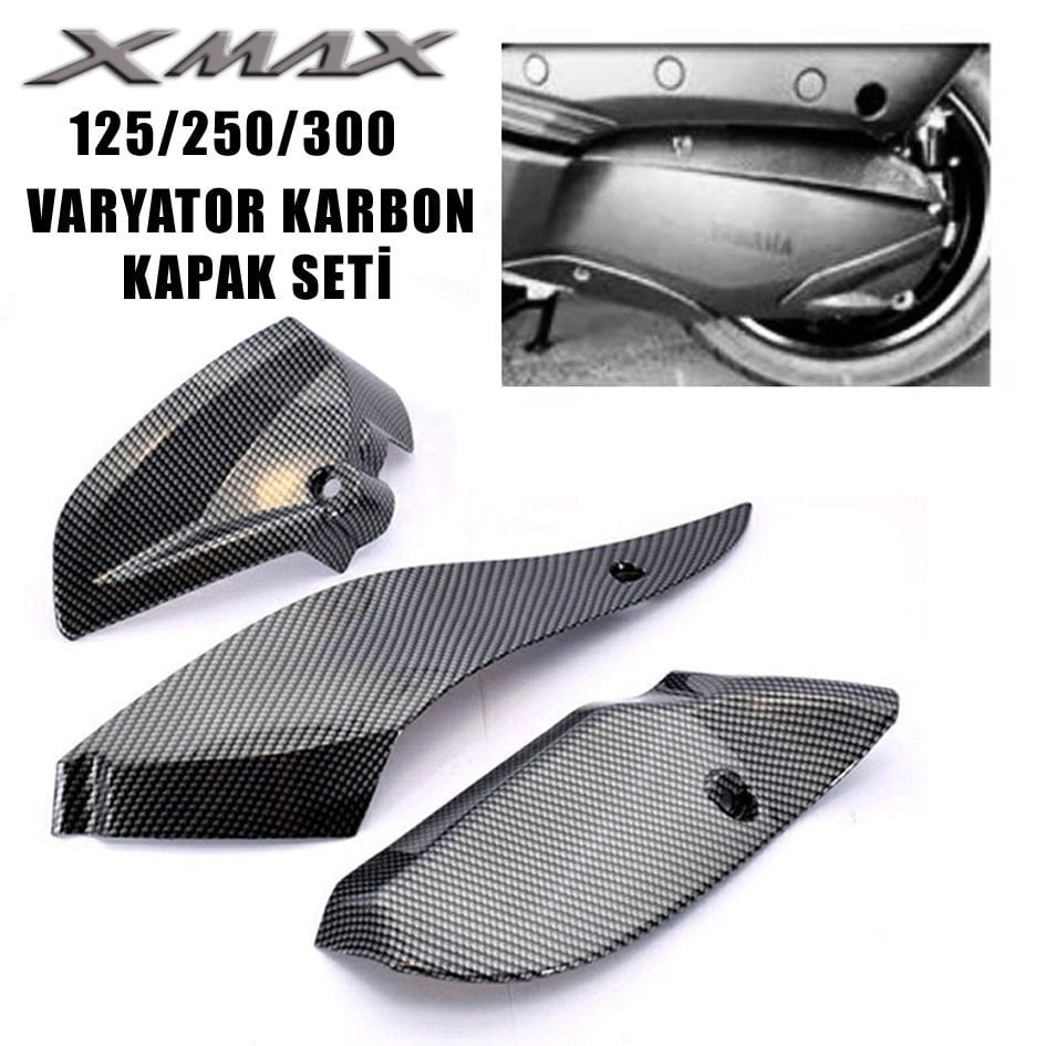 Xmax Ironmax Techmax 125/250/300 2018-2022 Varyatör Aksesuar Kapak Seti