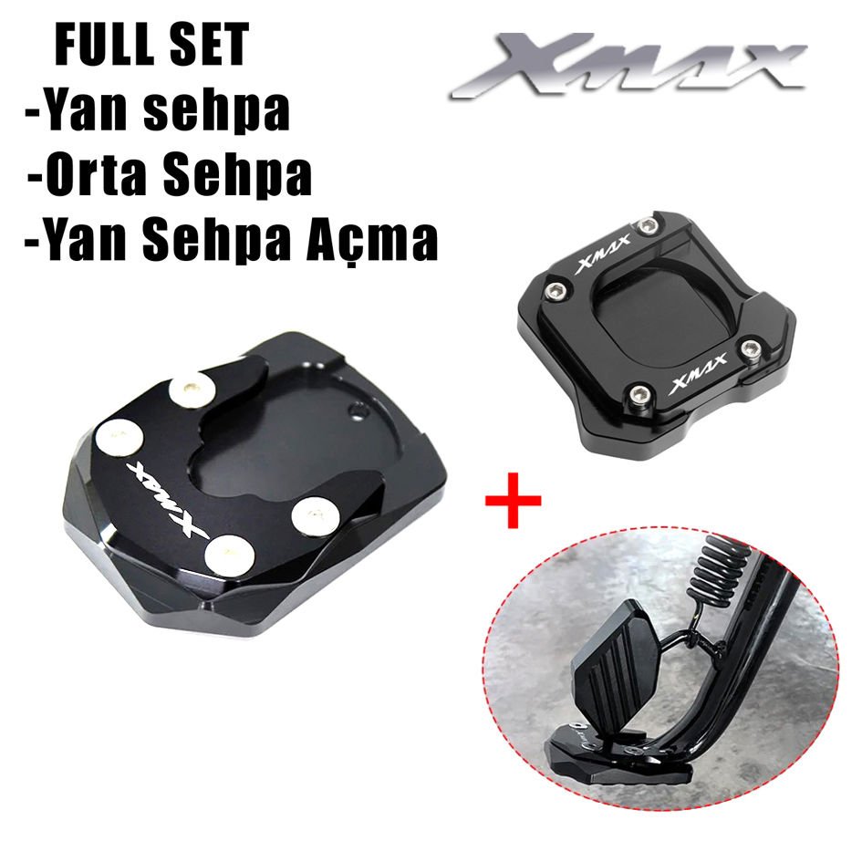 Xmax Ironmax Techmax 125/250/300/400 2018-2025 Kaz Ayak Genişletme Seti Full Set