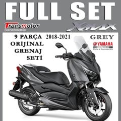 Xmax Ironmax Techmax Koyu Gri-Füme 125/250/300 Orijinal Komple Full Grenaj Seti
