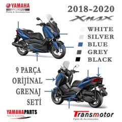 Xmax Ironmax Techmax Koyu Gri-Füme 125/250/300 Orijinal Komple Full Grenaj Seti