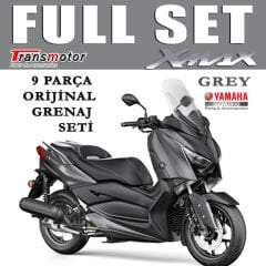 Xmax Ironmax Techmax Koyu Gri-Füme 125/250/300 Orijinal Komple Full Grenaj Seti 2018-2022