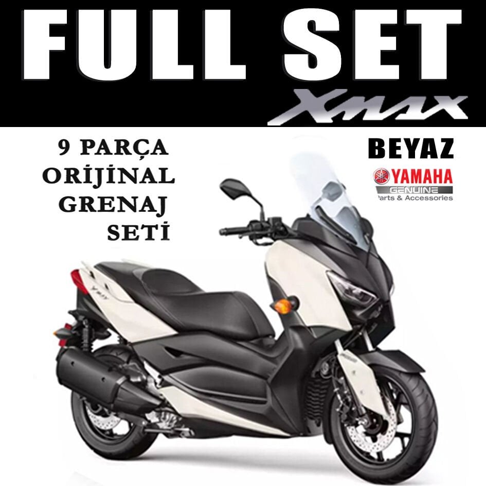 Xmax Ironmax Techmax 2018-2022 Beyaz 125/250/300 Orijinal Komple Full Grenaj Seti