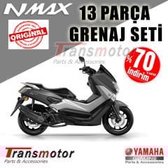 Nmax 125/155 Grenaj Seti Orijinal Metalik Gri Füme 13 Parça 2015-2020
