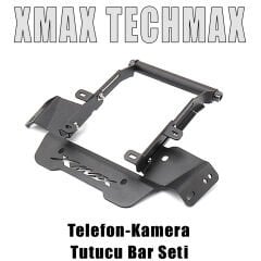 Xmax Techmax 250/300 2023-2024 Spor Katlanır Ayna-Telefon Tutucu Bar Seti