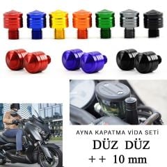 Xmax Techmax 250 2023-2024 Katlanır Ayna Bar Seti Ayna Kapatma Vidası Hediyeli