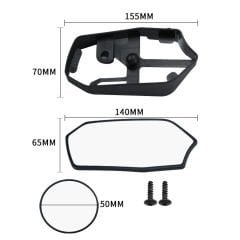 Xmax Techmax 250/300 2023-2024 Kör Nokta Ayna Seti