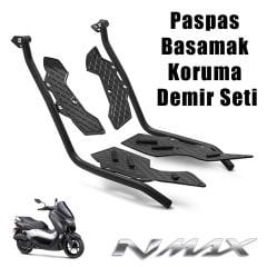 Nmax 125/155 2021-2024 Paspas Basamak Koruma Demir Seti
