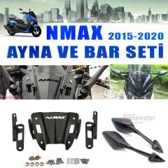 Nmax 125/155 2015-2020 R25 Ayna Ve Ayna Bağlantı Bar Seti
