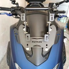 Nmax 125/155 2021-2024 Katlanır Ayna-Telefon Tutucu Bar Seti + Ayna Kapatma Vidası Hediye