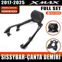 Xmax Ironmax Techmax Sissybar- Çanta Demiri Seti 2017-2025